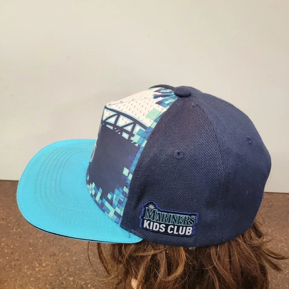 MLB Seattle Mariners Kids Club Melonwear Baseball Cap Kids Multi Adjustable Hat